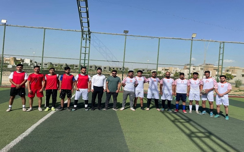 انطلاق بطولة كرة القدم (البناء والسلام)